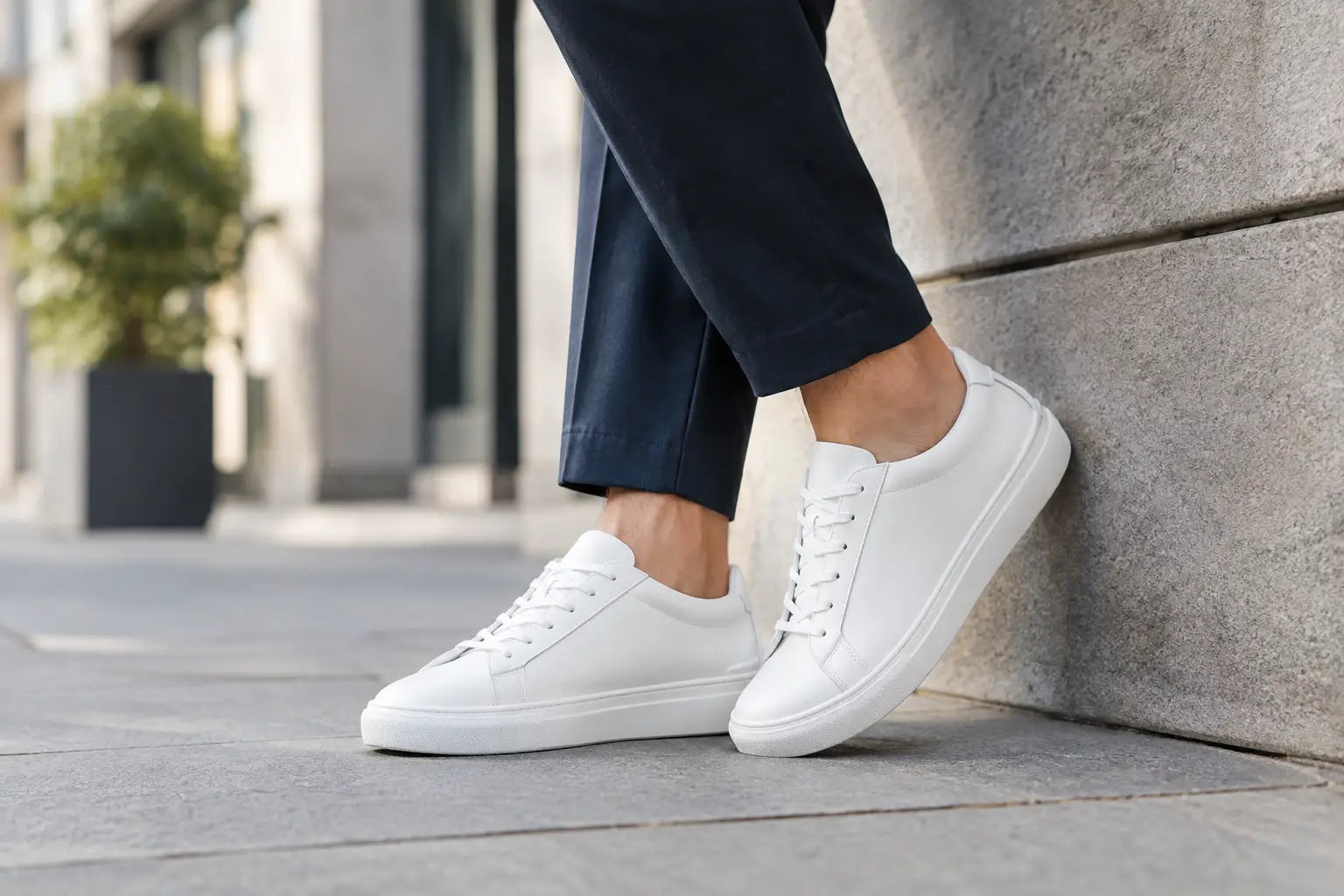 Recensione sneakers pelle per look di città