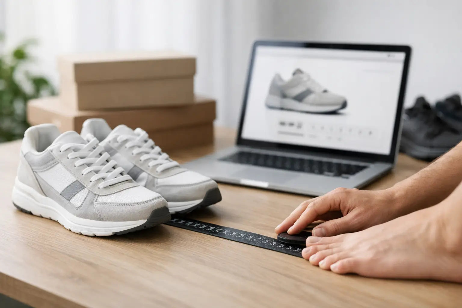 Come trovare la taglia sneakers online giusta