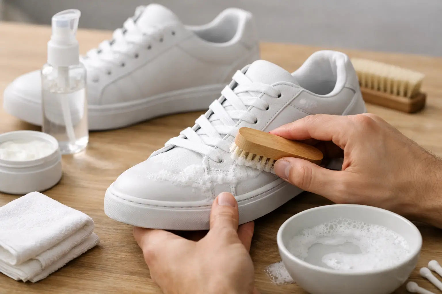 Come pulire sneakers in pelle senza errori
