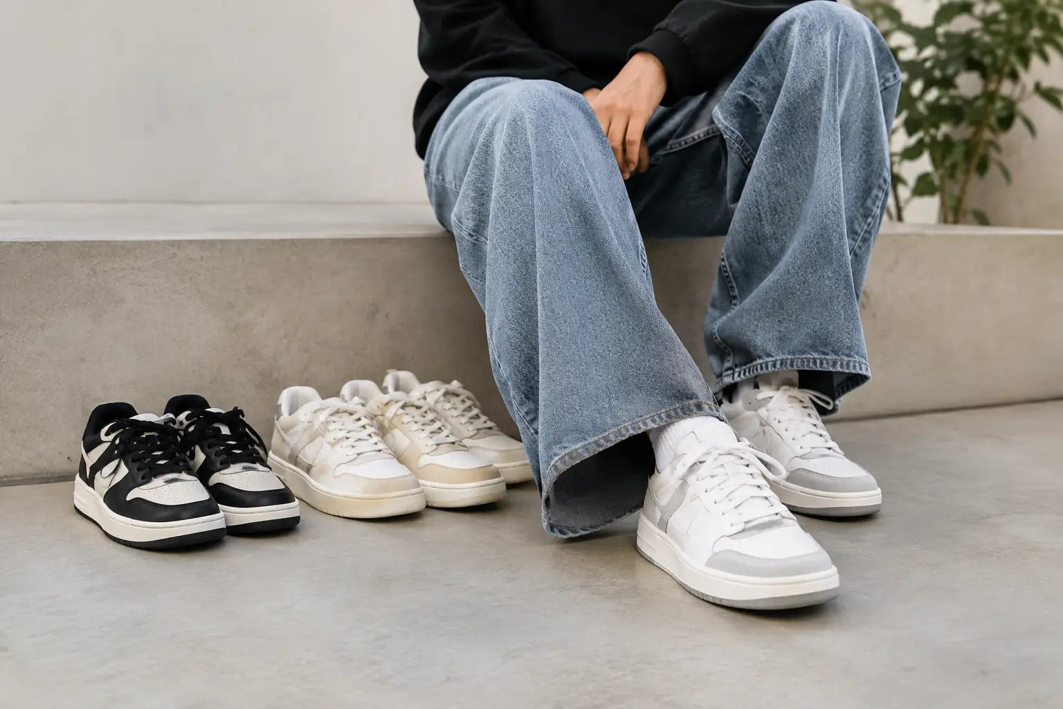 Le migliori sneakers per pantaloni larghi