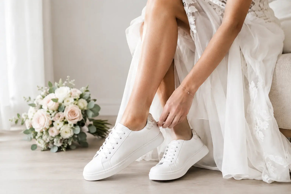Sneakers donna matrimonio per un look leggero