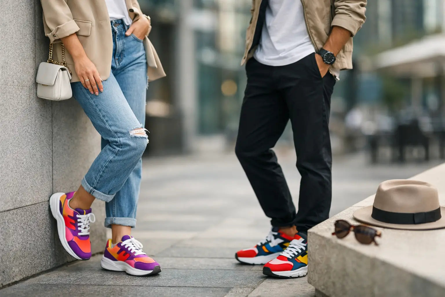 Sneakers colorate: come indossarle con stile