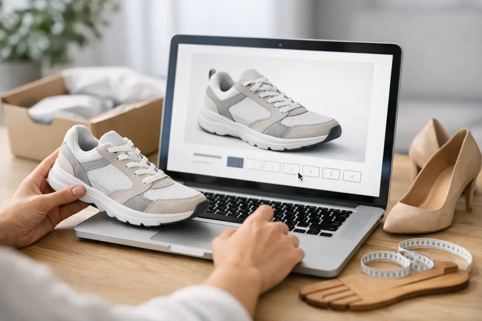 Come trovare numero scarpe online senza errori