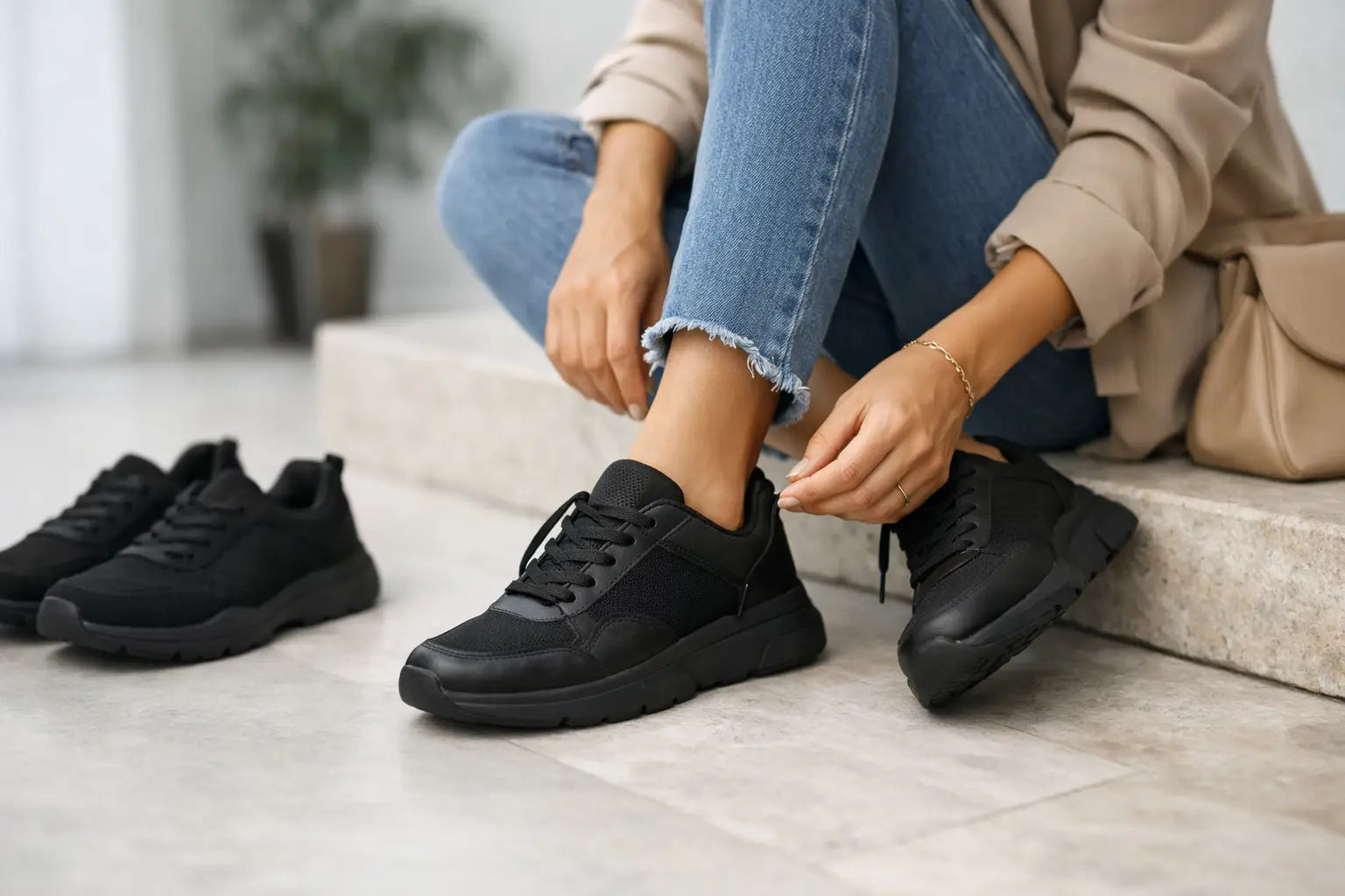 Sneakers casual donna nere: come sceglierle