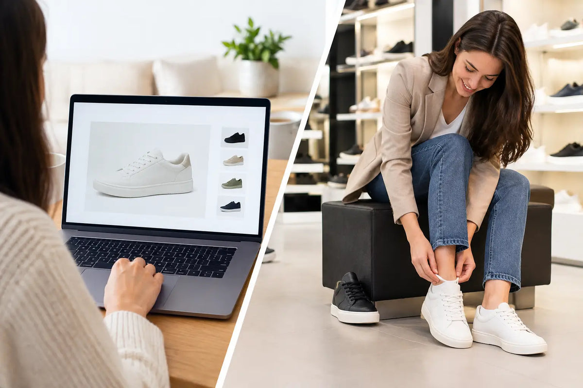 Acquisto scarpe online vs negozio: quale conviene?